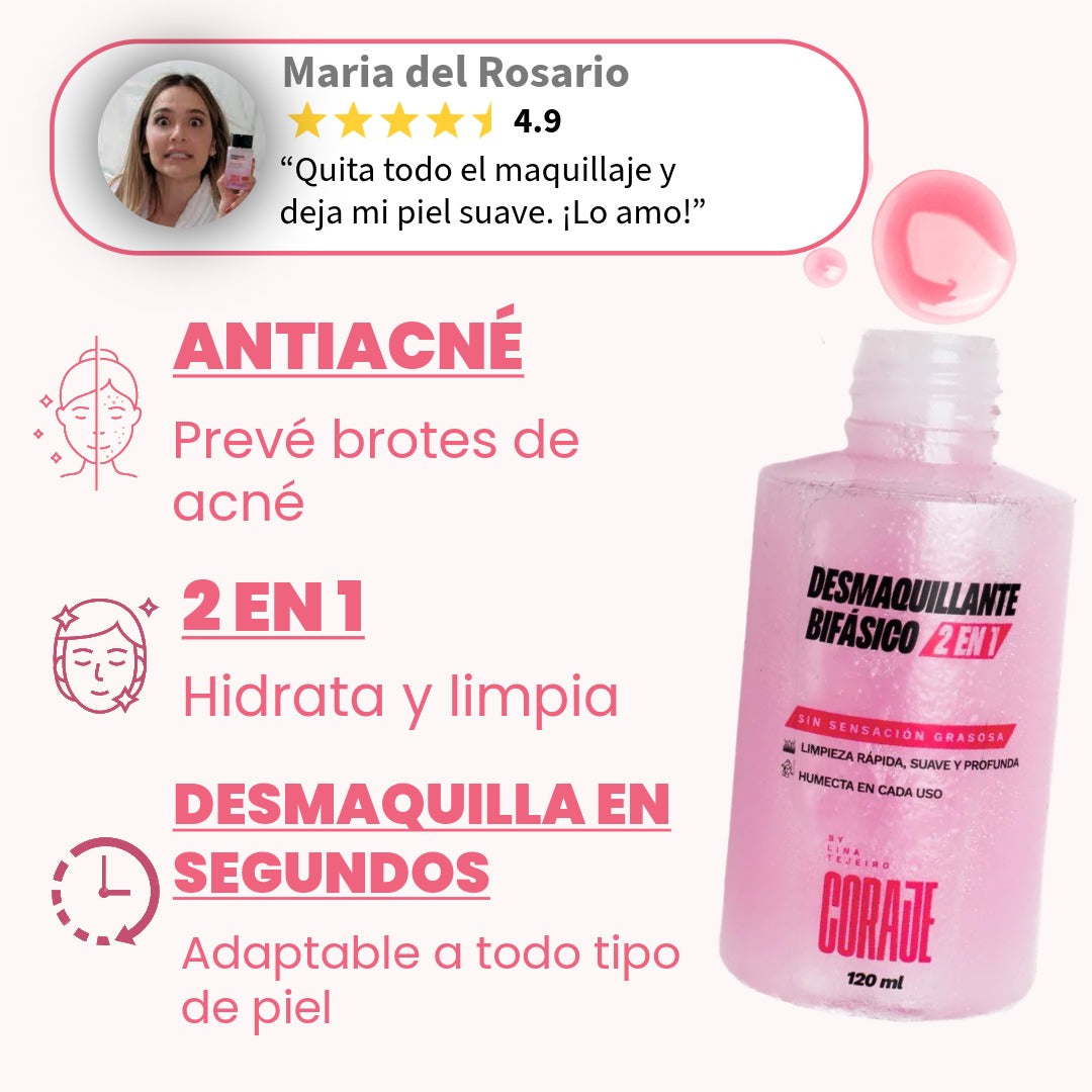DESMAQUILLANTE BIFASICO 2 EN 1