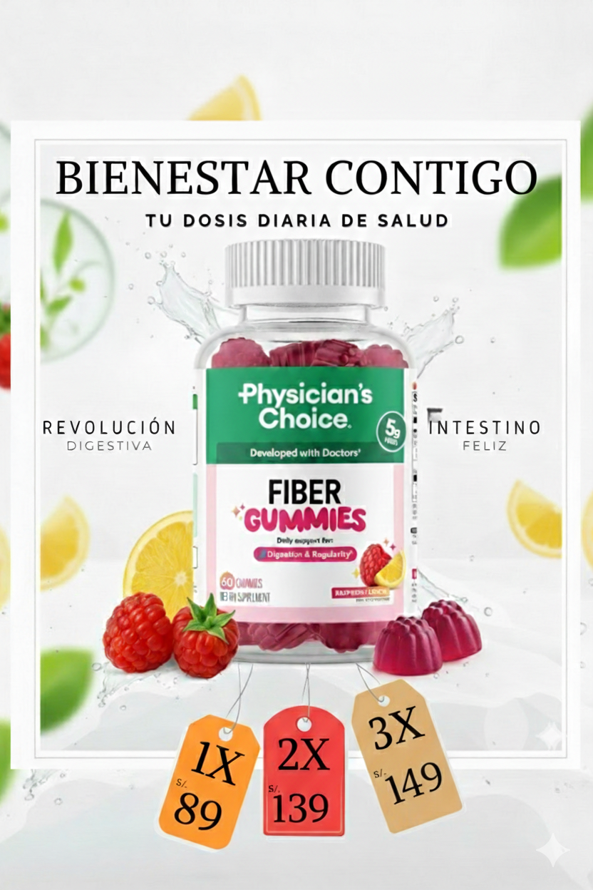 FIBER GUIMMIES - BIENESTAR PERFECTO