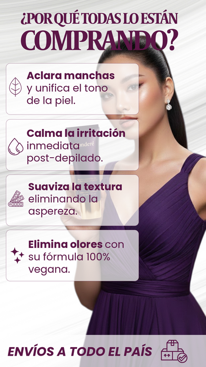 WONDERE :: perfeccionador De Cobertura Corporal (INCLUYE BROCHA)